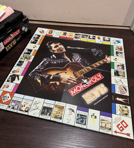Parker brothers monopoly elvis - brothers,