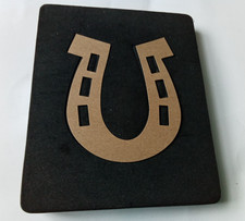 Cross-Cuts Wooden Die - Horse Shoe (Fits Sizzix Big Shot)