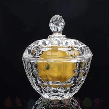 Diamond Candy Jar Glass Ware