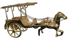 Vintage Solid Brass Horse