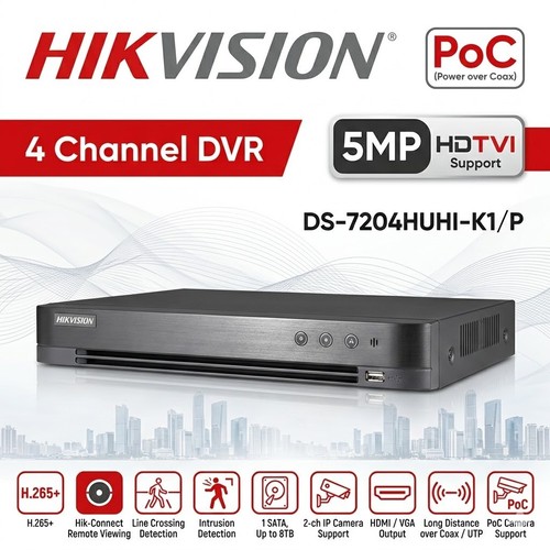 Hikvision 7204huhi p 4ch - ds-7204huhi-k1/p,