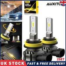 4x H11/H8 LED Front Fog Light