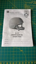 Manual For Ach/Warrior Helmet