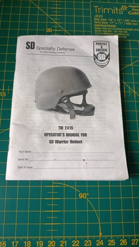 Manual for ach - for, ach/warrior