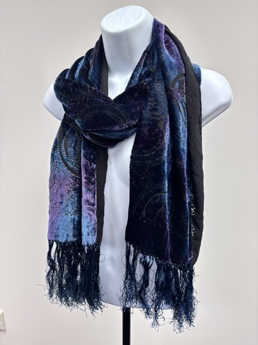 Vintage 100 silk burnout - silk,