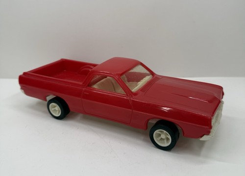 Vintage red plastic ford - vintage,
