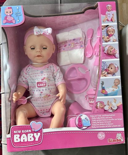 Simba new born baby doll - simba,