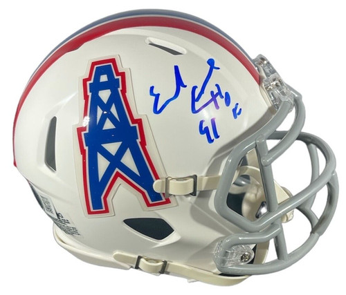 Earl campbell signed - signed, oilers
