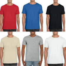 Mens 5XL t shirts Plain Gildan 100% Soft Cotton T shirt Quick Dispatch