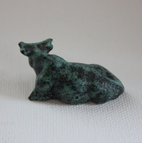 Cow brass bronze 52g - , animal