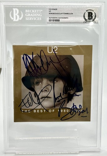 Signed beckett - u2,