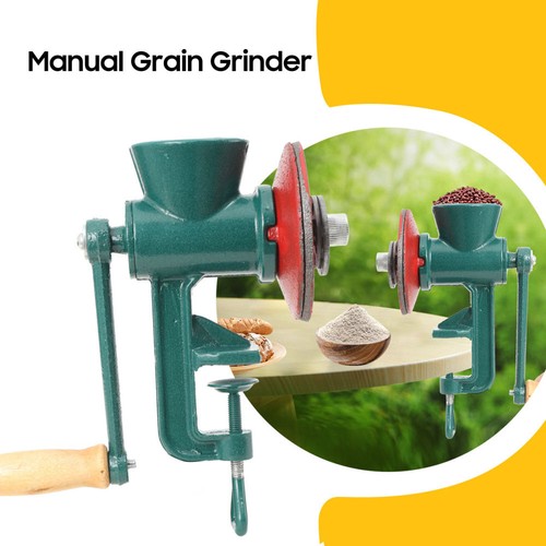 Manual iron grain grinder mill - manual,
