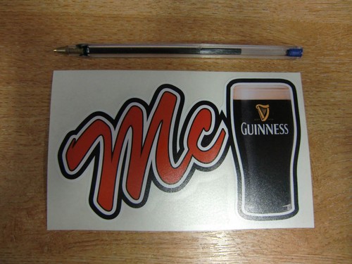 John mcguinness decal - 1x,