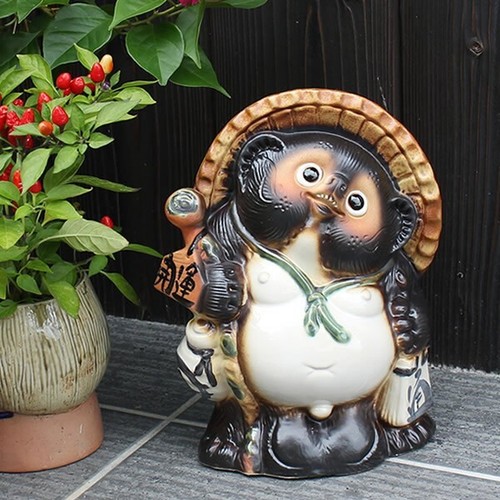 Shigaraki ware tanuki japanese - shigaraki,