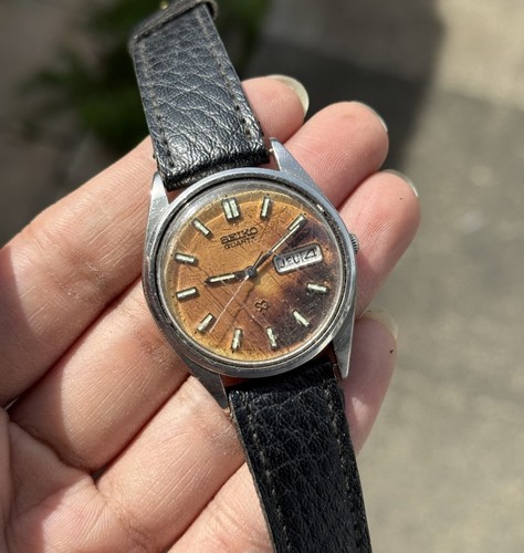 1979 seiko day date quartz - 1979, sq