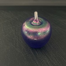 Heron Glass. Purple Apple 5cm