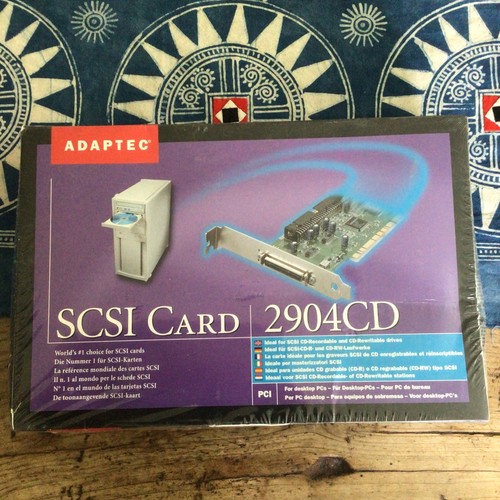 Adaptec 2904cd pci scsi card - pci,