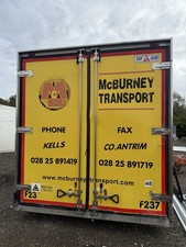 Articulated Trailer Doors. Refrigerated Trailer Doors. Insulated Barn Doors X2
