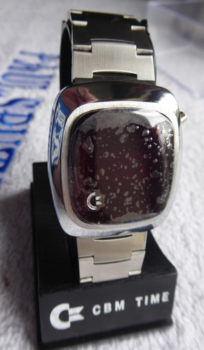 Commodore led watch boxed - commodore,