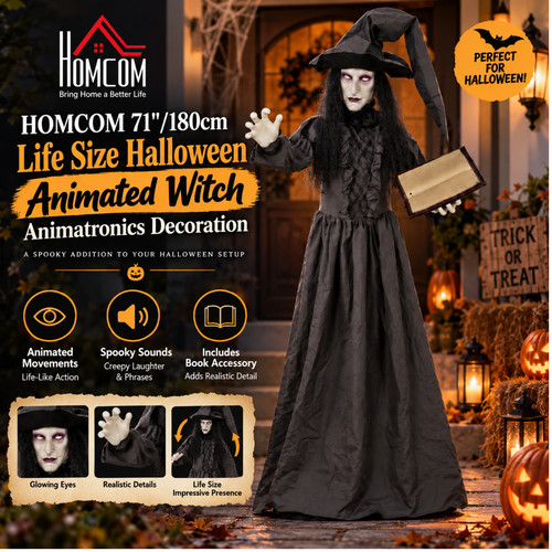 Homcom life size animated - homcom,