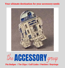 Brand new Star Wars Film series  R2 D2 R2D2 R2-D2 Robot pin badge tie pin badge