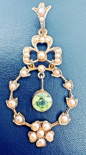 Antique edwardian 9ct gold - antique,