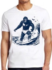 Bigfoot Surfing Surf Surfer