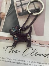 Radley Dark Purple Leather Dog