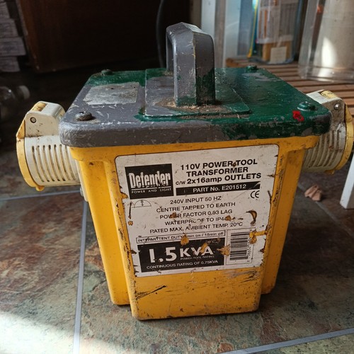 Defender 110v transformer - defender,