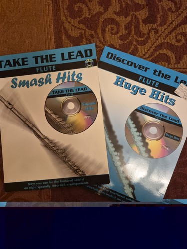 Pair flute music books - pair,