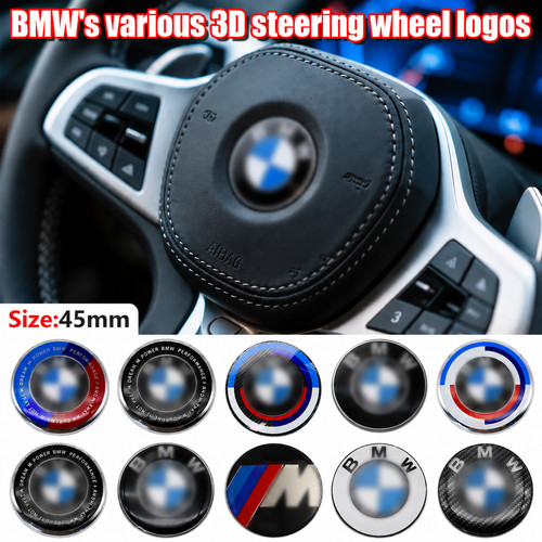 45mm steering wheel emblem - 3d,