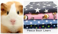 C&C and Ferplast Fleece Back Cage Liners Guinea pig bed,Small Animals,3 Layers