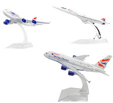 14cm 747 ONE WORLD /380/CONCORD British Airways Airlines Aircraft Plane Model