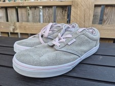 VANS Old Skool Suede Grey Pink