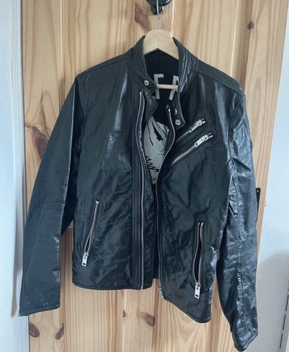 Diesel men leather - men’s, jacket