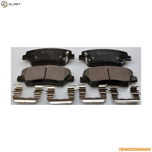 Brake pad set disc - brake,
