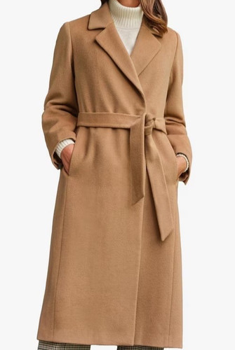 Luxury wool wrap - luxury, camel