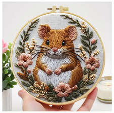 Embroidery Hoop Cross Stitch