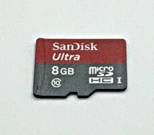 8GB Sandisk Micro SDHC Class