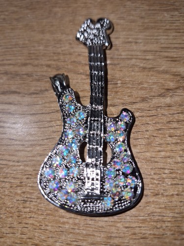 Guitar rhinestone magnetic - rhinestone,