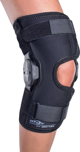 Uln donjoy deluxe - deluxe, hinged
