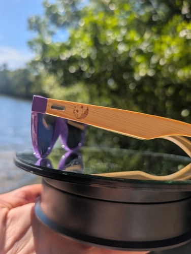 Purple eco friendly bamboo - eco-friendly,
