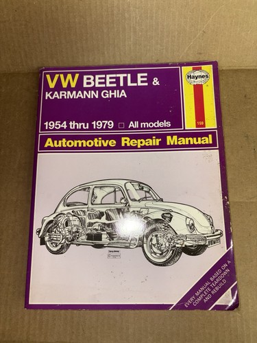 Haynes auto repair manual - auto, vw