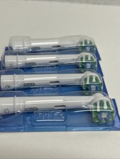 Oral-B CrossAction 4 Toothbrush Heads White Edition Cleanmaximiser Technology