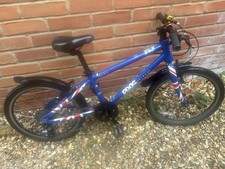 Frog Bikes 55 Unisex Blue Union Jack Bike for Kids. Great Condition