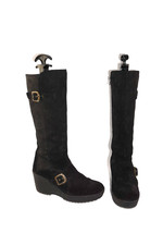 Fly London black oiled tanned