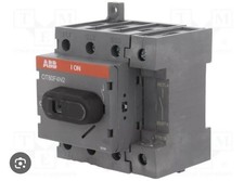 ABB OT80F4N2 80A 4 Pole Rotary Switch Disconnector NEW