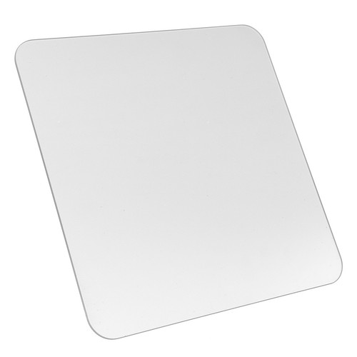 Transparent glass mousepad - transparent,