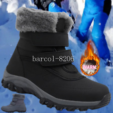 New Womens Winter Snow Boots Warm Waterproof Ladies Ankle Shoes Fur Lined Size