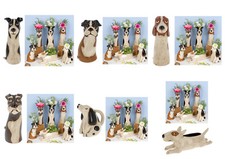 VILLAGE POTTERY DOG VASE